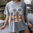 100 Days Of Mischief Managed Teacher Kid 100th Day Of School Women's Comfort Colors T-Shirt Gray 100 Days Of Mischief Managed Teacher Kid 100th Day Of School Women's Comfort Colors T-Shirt Gray