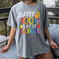 100 Days Of School Teacher And Student Women's Comfort Colors T-Shirt Gray 100 Days Of School Teacher And Student Women's Comfort Colors T-Shirt Gray