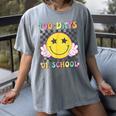100th Day Of School Teacher Kids 100 Days Of School Women's Comfort Colors T-Shirt Gray 100th Day Of School Teacher Kids 100 Days Of School Women's Comfort Colors T-Shirt Gray