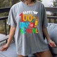 100th Day Of School Teachers Kids Happy 100 Days Women's Comfort Colors T-Shirt Gray 100th Day Of School Teachers Kids Happy 100 Days Women's Comfort Colors T-Shirt Gray