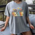 2nd Second Grade Teacher Appreciation Teaching Wildflowers Women's Comfort Colors T-Shirt Gray