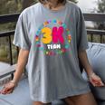 3K Team & Teacher Squad Threes Crew PreK Elementary Team Women's Comfort Colors T-Shirt Gray 3K Team & Teacher Squad Threes Crew PreK Elementary Team Women's Comfort Colors T-Shirt Gray