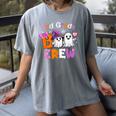 3rd Grade Boo Crew Third Grade Halloween Costume Teacher Kid Women's Comfort Colors T-Shirt Gray