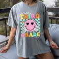 In My 3rd Grade Era Back To School Smile Face Teacher Kid Women's Comfort Colors T-Shirt Gray In My 3rd Grade Era Back To School Smile Face Teacher Kid Women's Comfort Colors T-Shirt Gray