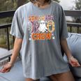 5th Grade Boo Crew Halloween Teachers Students Women's Comfort Colors T-Shirt Gray
