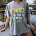 5th Grade Teacher Appreciation Women's Comfort Colors T-Shirt Gray 5th Grade Teacher Appreciation Women's Comfort Colors T-Shirt Gray