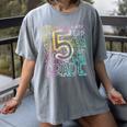 5th Grade Typography Team Fifth Grade Teacher Back To School Women's Comfort Colors T-Shirt Gray
