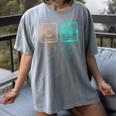6 7 Science Chemistry Teacher Periodic Table Meme Women's Comfort Colors T-Shirt Gray