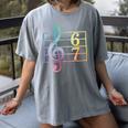 67 Music Meme Slang Six Seven Music Teacher Musician Women's Comfort Colors T-Shirt Gray