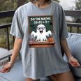 67 Teacher Halloween Ghost Six Seven Meme Do The Maths Women's Comfort Colors T-Shirt Gray