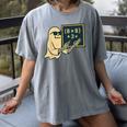 67 Teacher Halloween Skeleton Ghost Six Seven Meme Math Women's Comfort Colors T-Shirt Gray