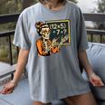 67 Teacher Halloween Skeleton Women's Comfort Colors T-Shirt Gray