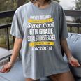 6th Grade Social Studies Teacher Appreciation Women's Comfort Colors T-Shirt Gray 6th Grade Social Studies Teacher Appreciation Women's Comfort Colors T-Shirt Gray