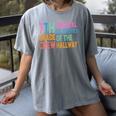 7th Grade Crew The Real Celebrities Of The Hallway Teacher Women's Comfort Colors T-Shirt Gray