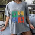 Abbott Elementary Colorful Pop Art Teachers TV Show Women's Comfort Colors T-Shirt Gray Abbott Elementary Colorful Pop Art Teachers TV Show Women's Comfort Colors T-Shirt Gray