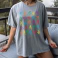 ABC Sign Language Chart Teacher Hand Letter Alphabet ASL Women's Comfort Colors T-Shirt Gray