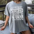 AG Teacher Shirt If At First You Don't Succeed Agriculture Women's Comfort Colors T-Shirt Gray AG Teacher Shirt If At First You Don't Succeed Agriculture Women's Comfort Colors T-Shirt Gray