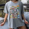 Alphabet Vehicles ABCs Learning Teachers Kids Boys Girls Women's Comfort Colors T-Shirt Gray Alphabet Vehicles ABCs Learning Teachers Kids Boys Girls Women's Comfort Colors T-Shirt Gray