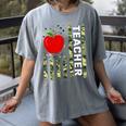 American Flag Camouflage Teacher Patriotic 4th Of July Women's Comfort Colors T-Shirt Gray
