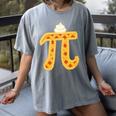 Apple Pi Pie Pun Math Teacher Pi Day 2020 Women's Comfort Colors T-Shirt Gray