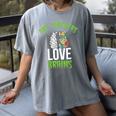 Art Teachers Love Brains Shirt Halloween Zombie Teaching Tee Men Women Kids Women's Comfort Colors T-Shirt Gray