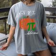 I Ate Some Pumpkin Pi Pie Math Teacher Halloween For Men Women Kids Women's Comfort Colors T-Shirt Gray I Ate Some Pumpkin Pi Pie Math Teacher Halloween For Men Women Kids Women's Comfort Colors T-Shirt Gray