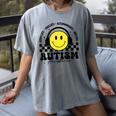 Autism Awareness Acceptance Special Education Teacher Kids Women's Comfort Colors T-Shirt Gray Autism Awareness Acceptance Special Education Teacher Kids Women's Comfort Colors T-Shirt Gray