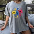 Autism Awareness Shirt Periodic Puzzle Science Teacher Men Women Kids Women's Comfort Colors T-Shirt Gray