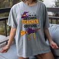 This Is My Awesome Teacher Costume Halloween Witch Women's Comfort Colors T-Shirt Gray This Is My Awesome Teacher Costume Halloween Witch Women's Comfort Colors T-Shirt Gray