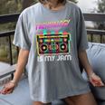 Back To School Retro Technology Is My Jam 80's Teacher Women's Comfort Colors T-Shirt Gray Back To School Retro Technology Is My Jam 80's Teacher Women's Comfort Colors T-Shirt Gray
