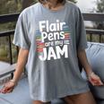 Back To School Teacher Flair Pens Are My Jam Women's Comfort Colors T-Shirt Gray