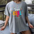Back To School Teachers Crew Students Team ESOL Teacher Women's Comfort Colors T-Shirt Gray Back To School Teachers Crew Students Team ESOL Teacher Women's Comfort Colors T-Shirt Gray
