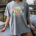 Battery Life Of A Para SPED Parapro Teacher Squad Women's Comfort Colors T-Shirt Gray Battery Life Of A Para SPED Parapro Teacher Squad Women's Comfort Colors T-Shirt Gray