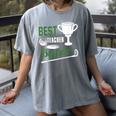 Best Teacher By Par Golf Golfer Women's Comfort Colors T-Shirt Gray Best Teacher By Par Golf Golfer Women's Comfort Colors T-Shirt Gray