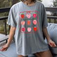 Bilingual Education Is My Jam Strawberry Spanish Teacher Women's Comfort Colors T-Shirt Gray Bilingual Education Is My Jam Strawberry Spanish Teacher Women's Comfort Colors T-Shirt Gray