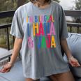 I Am Bilingual I Haha And Jaja Latina Latino Spanish Teacher Women's Comfort Colors T-Shirt Gray I Am Bilingual I Haha And Jaja Latina Latino Spanish Teacher Women's Comfort Colors T-Shirt Gray