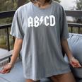 Boys Girls Teachers ABCD Rock Graphic Back To School Women's Comfort Colors T-Shirt Gray Boys Girls Teachers ABCD Rock Graphic Back To School Women's Comfort Colors T-Shirt Gray