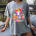 Be A Bucket Filler Teacher Teaching Groovy Back To School For Men Women Women's Comfort Colors T-Shirt Gray Be A Bucket Filler Teacher Teaching Groovy Back To School For Men Women Women's Comfort Colors T-Shirt Gray