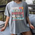 Some Call It Chaos We Call It Fifth Grade 5th Grade Teacher Women's Comfort Colors T-Shirt Gray Some Call It Chaos We Call It Fifth Grade 5th Grade Teacher Women's Comfort Colors T-Shirt Gray