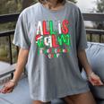All Calm Said No Teacher Teacher Christmas Lights Women's Comfort Colors T-Shirt Gray All Calm Said No Teacher Teacher Christmas Lights Women's Comfort Colors T-Shirt Gray