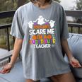You Can't Scare Me I'm A Substitute Teacher Shirt Halloween Women's Comfort Colors T-Shirt Gray You Can't Scare Me I'm A Substitute Teacher Shirt Halloween Women's Comfort Colors T-Shirt Gray