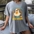 You Can't Scare Me I Teach 4th Grade Halloween Teacher Ghost Women's Comfort Colors T-Shirt Gray You Can't Scare Me I Teach 4th Grade Halloween Teacher Ghost Women's Comfort Colors T-Shirt Gray