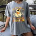 You Can't Scare Me I Teach 6th Grade Halloween Teacher Ghost Women's Comfort Colors T-Shirt Gray You Can't Scare Me I Teach 6th Grade Halloween Teacher Ghost Women's Comfort Colors T-Shirt Gray