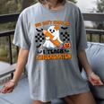 You Can't Scare Me I Teach Kindergarten Teacher Halloween Women's Comfort Colors T-Shirt Gray You Can't Scare Me I Teach Kindergarten Teacher Halloween Women's Comfort Colors T-Shirt Gray