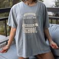 You Cant Scare Me I Teach Middle School Teacher Women's Comfort Colors T-Shirt Gray You Cant Scare Me I Teach Middle School Teacher Women's Comfort Colors T-Shirt Gray