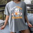 You Can't Scare Me I Teach Preschool Teacher Halloween Women's Comfort Colors T-Shirt Gray You Can't Scare Me I Teach Preschool Teacher Halloween Women's Comfort Colors T-Shirt Gray