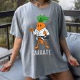 Carrate Karate Carrot Student Teacher Trainee Trainor Women's Comfort Colors T-Shirt Gray Carrate Karate Carrot Student Teacher Trainee Trainor Women's Comfort Colors T-Shirt Gray
