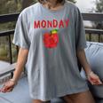 Caterpillar Friday Fruit Kindergarten Teacher Men Women Kids Women's Comfort Colors T-Shirt Gray Caterpillar Friday Fruit Kindergarten Teacher Men Women Kids Women's Comfort Colors T-Shirt Gray