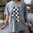 Checkered Fourth Grade Back To School Teachers Students Women's Comfort Colors T-Shirt Gray Checkered Fourth Grade Back To School Teachers Students Women's Comfort Colors T-Shirt Gray