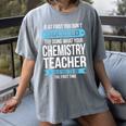 Chemistry Teacher Appreciation Men Women T-Shirt Women's Comfort Colors T-Shirt Gray